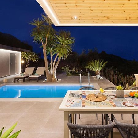 Olive Garden - Private Heated Pool Vacation Home Platanés Exteriér fotografie