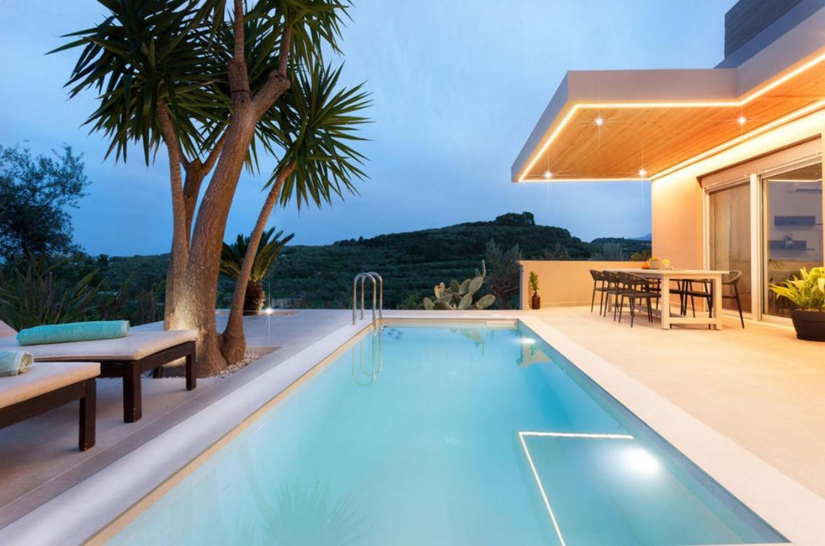 Olive Garden - Private Heated Pool Vacation Home Platanés Exteriér fotografie