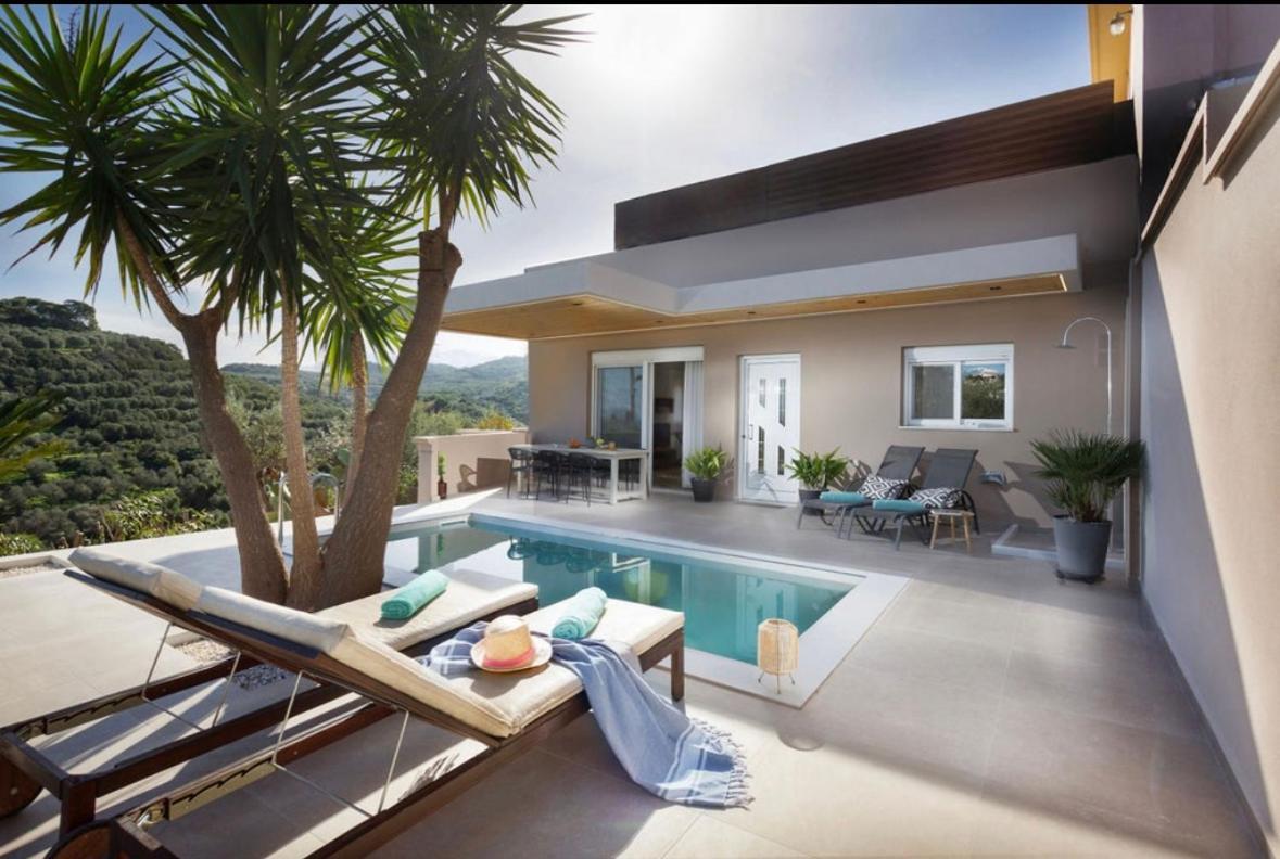Olive Garden - Private Heated Pool Vacation Home Platanés Exteriér fotografie