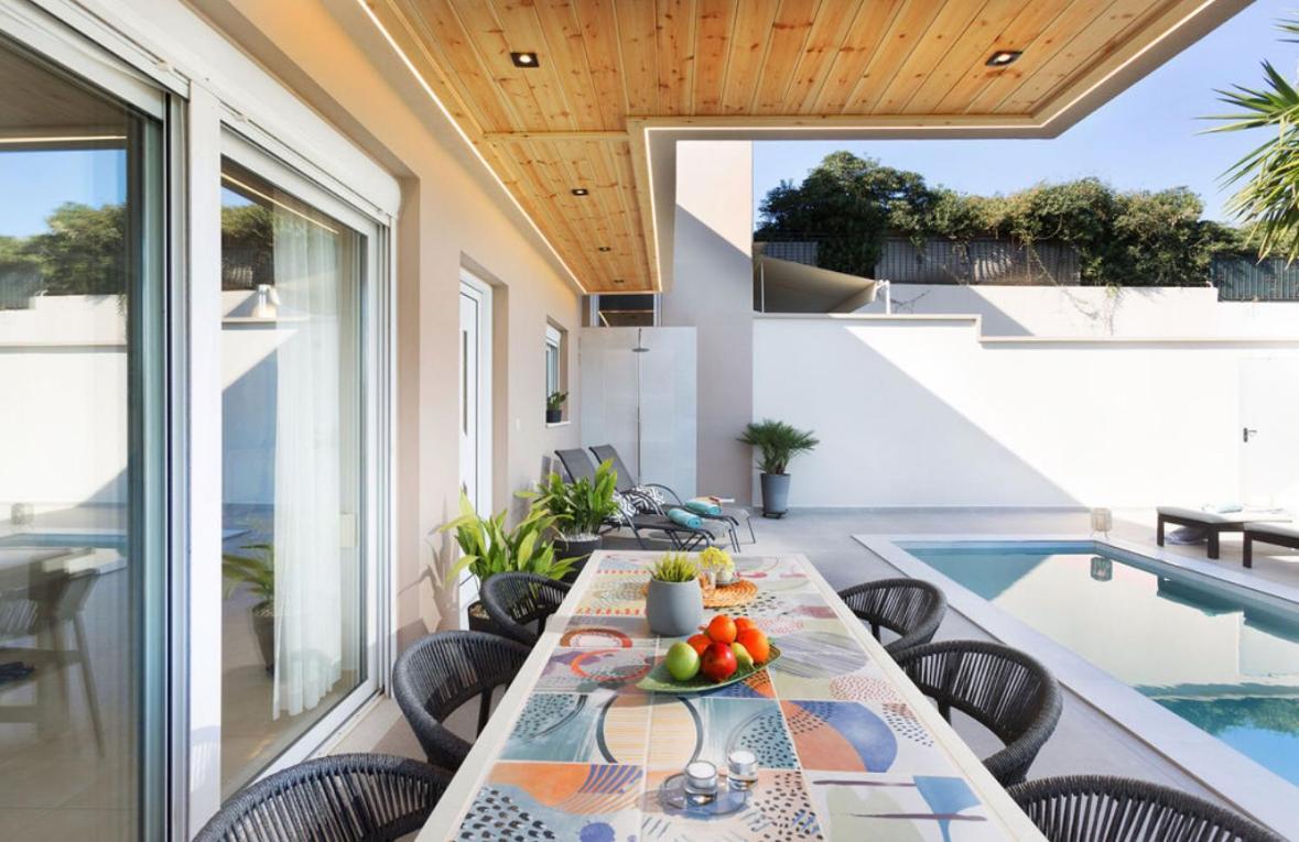 Olive Garden - Private Heated Pool Vacation Home Platanés Exteriér fotografie